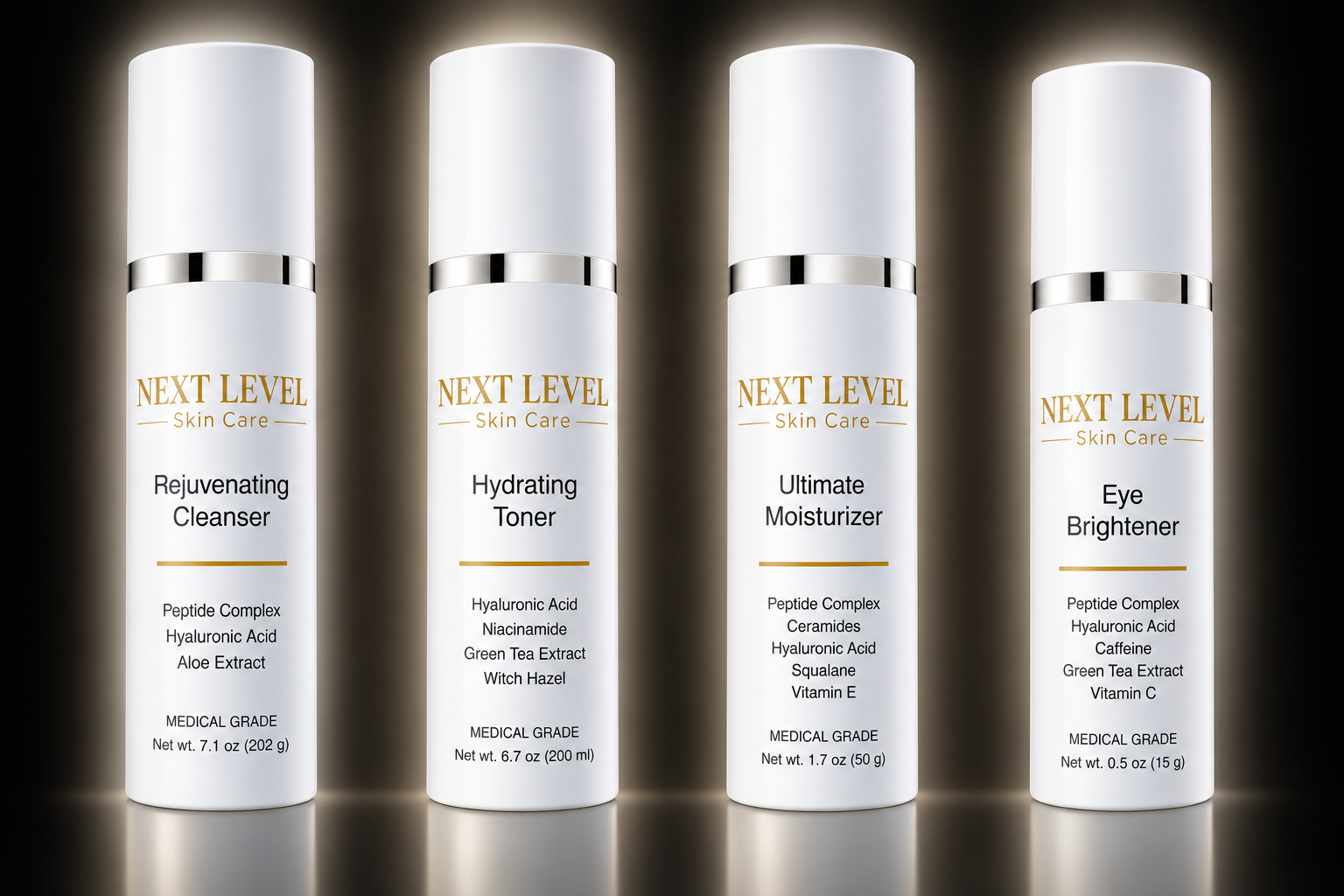 The Next Level Skin Care medical-grade product line