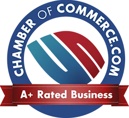 Chamber of Commerce A+ business recognition
