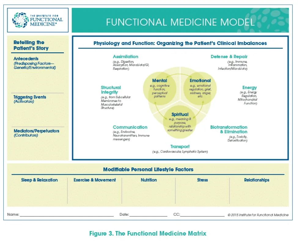 Functional medicine care planning