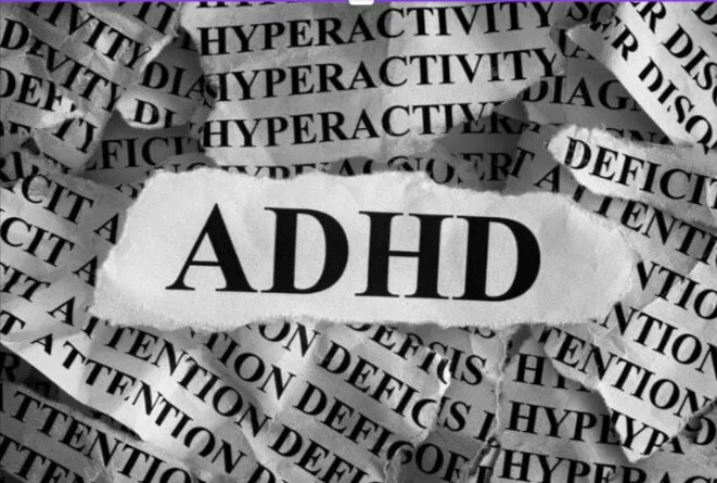 A person illustrating the energy and focus challenges associated with ADHD